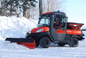 Plowing in Burlington, Ontario